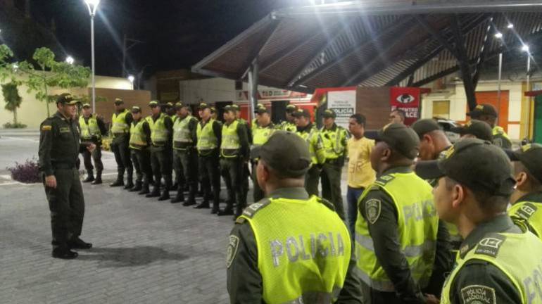 Policía Metropolitana.