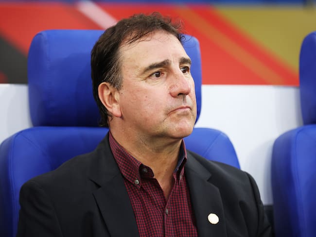 Néstor Lorenzo, entrenador de la Selecció Colombia (Photo by Alex Grimm/Getty Images)