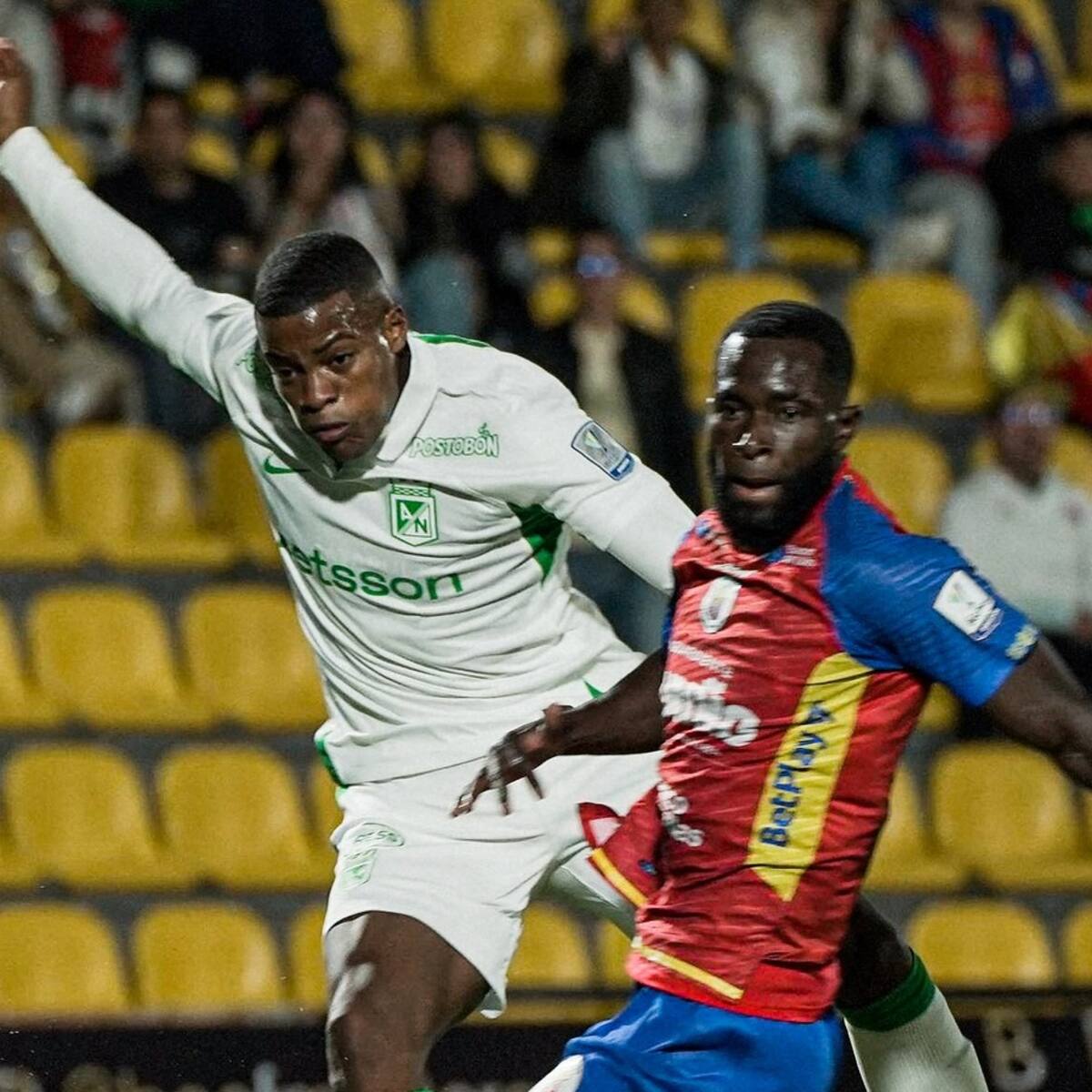 Nacional sufre en su visita a Pasto, pero consigue el triunfo de manera agónica