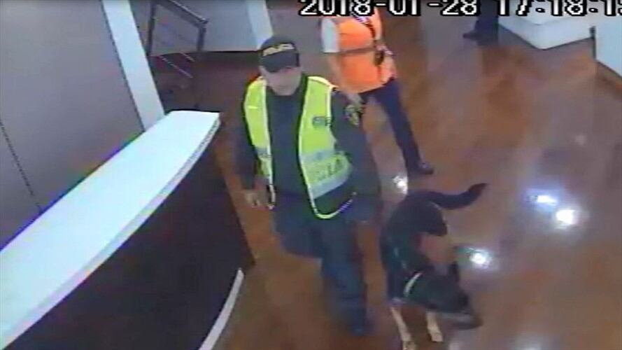 En video se hicieron seguimientos a presuntos implicados en caso del narco jet. Foto: Fiscalía