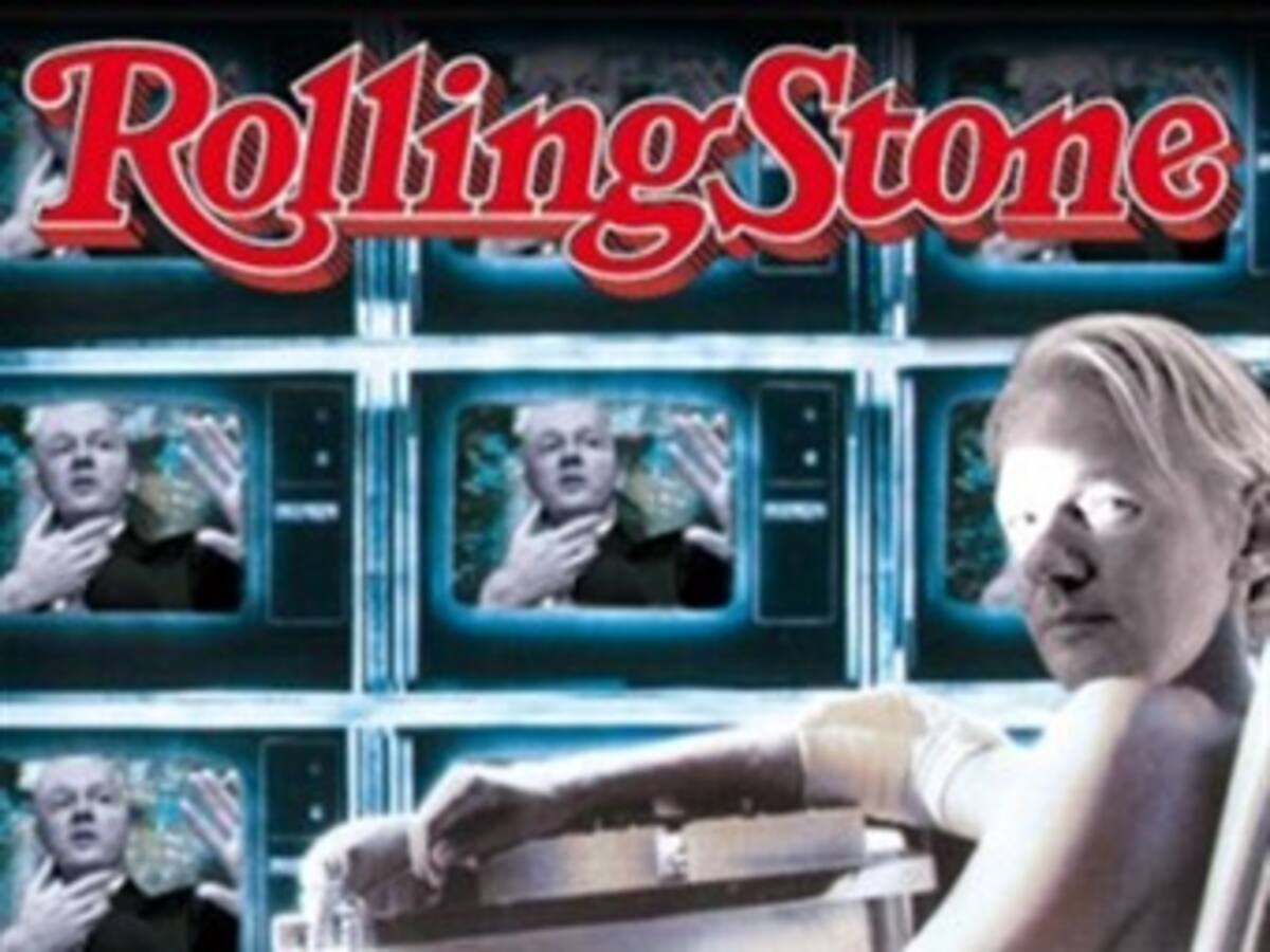 Julian Assange es elegido rockero del año por la revista Rolling Stone