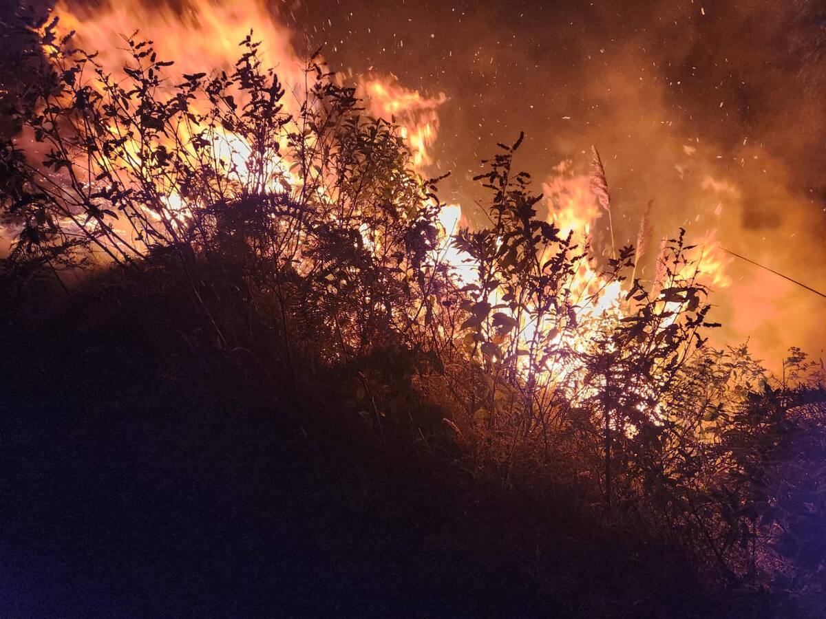 Siguen los incendios de cobertura vegetal en Nariño
