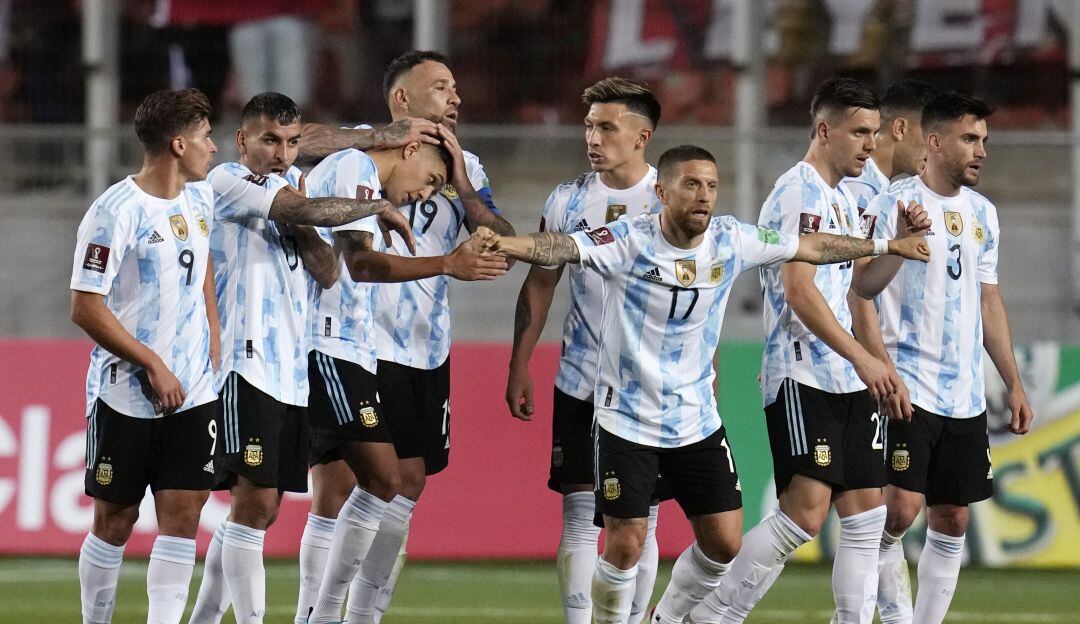 Chile 1 - 2 Argentina en Eliminatorias 2022