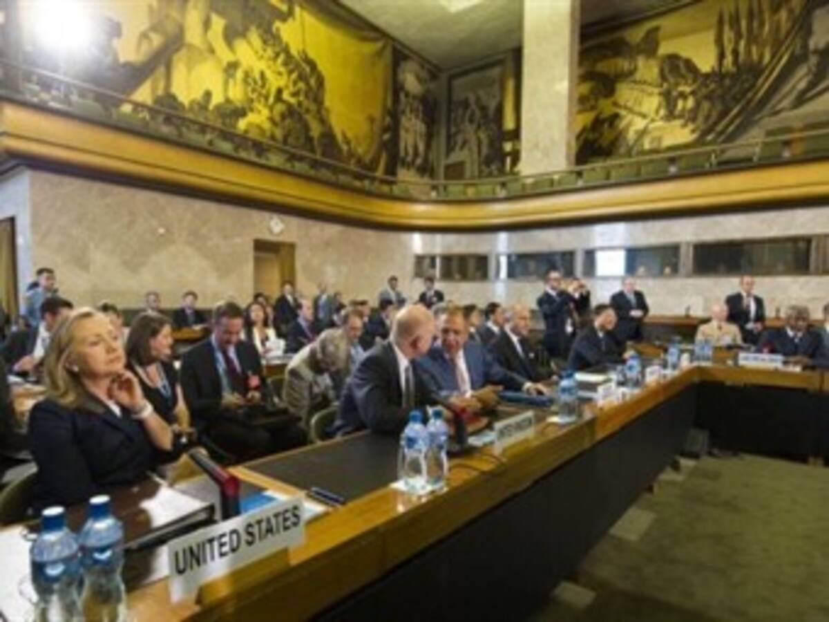 Listo acuerdo para transición política en Siria