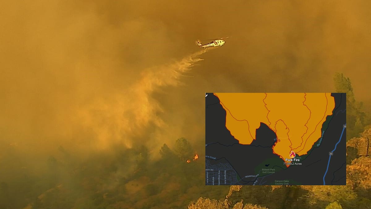 Más de 3.000 personas han sido evacuadas en el norte de California por incendio forestal