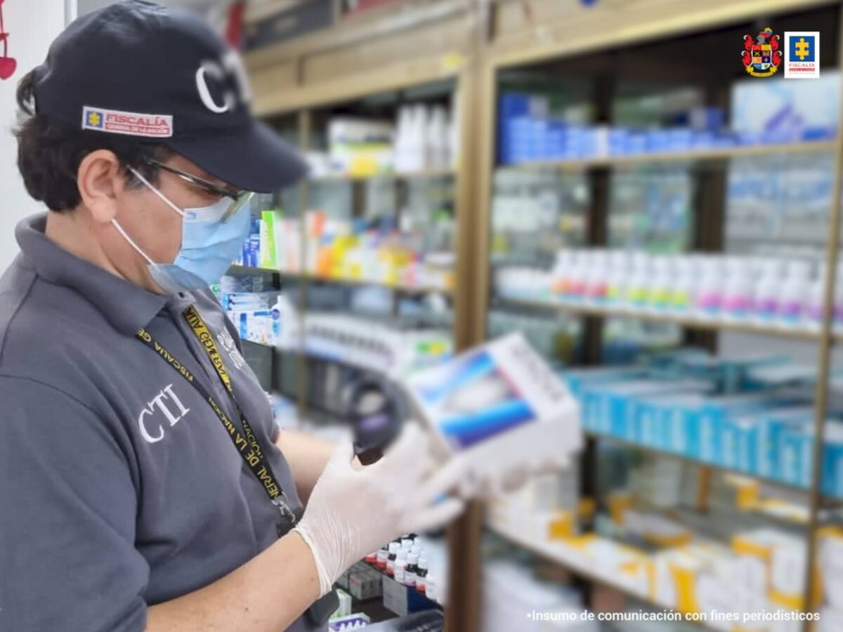 Fiscalía desmantela red dedicada a falsificación de medicamentos de alto costo