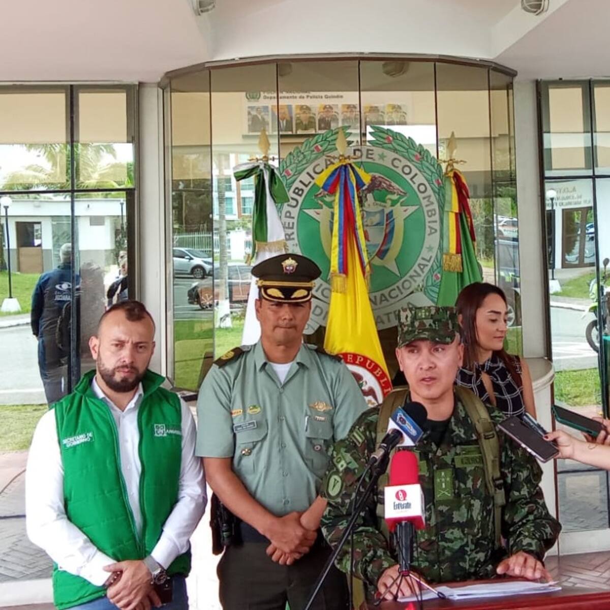 En Quindío intensifican operativos tras anuncio de disidencias de las Farc