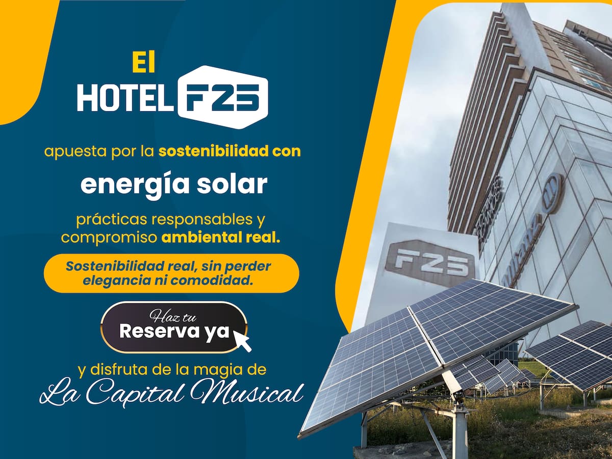Sostenibilidad, identidad cultural, y desarrollo económico: conozca el Hotel F25 en Ibagué