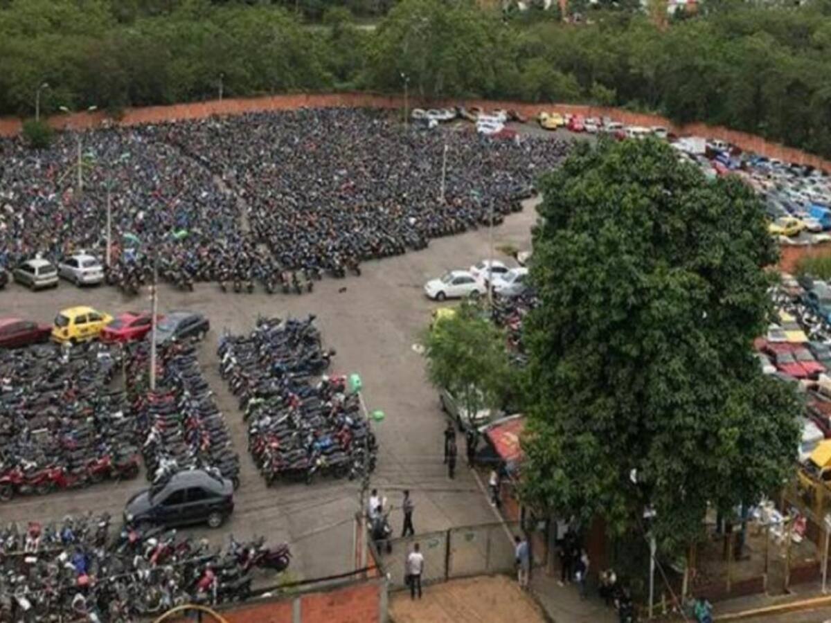 Ya van dos intentos de robo en los patios de Tránsito Bucaramanga