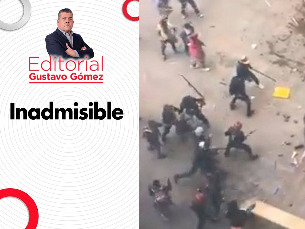Editorial Gustavo Gómez: Inadmisible