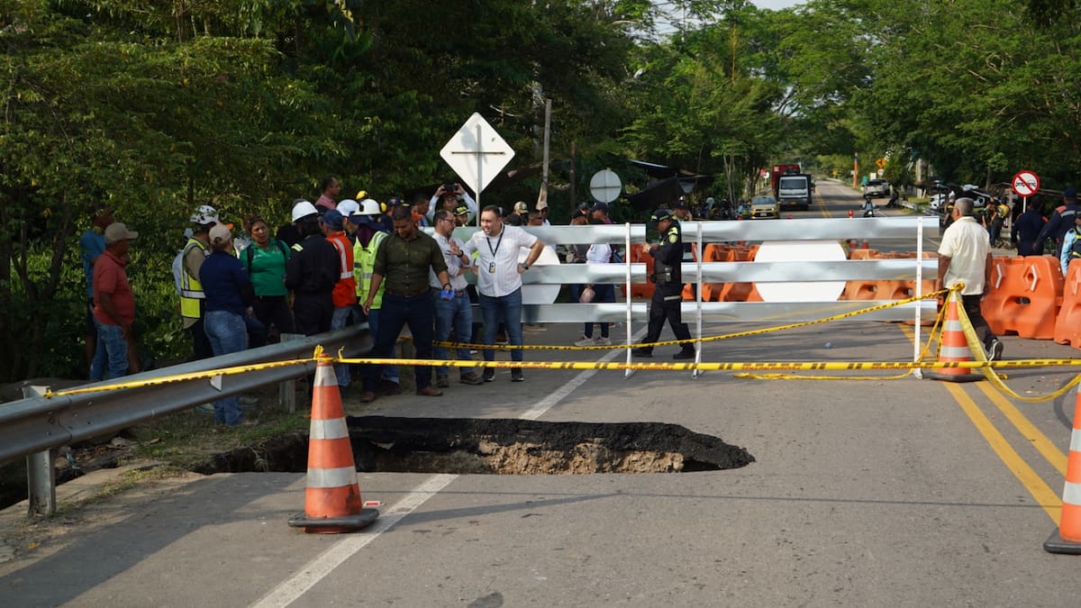 Habilitan paso peatonal por el puente Guillermo Gaviria entre Barrancabermeja y Yondó