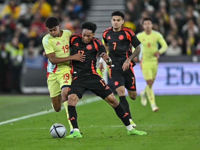 Colmbia vs. España, último partido que terminó en derrota para La Roja / via Getty Images