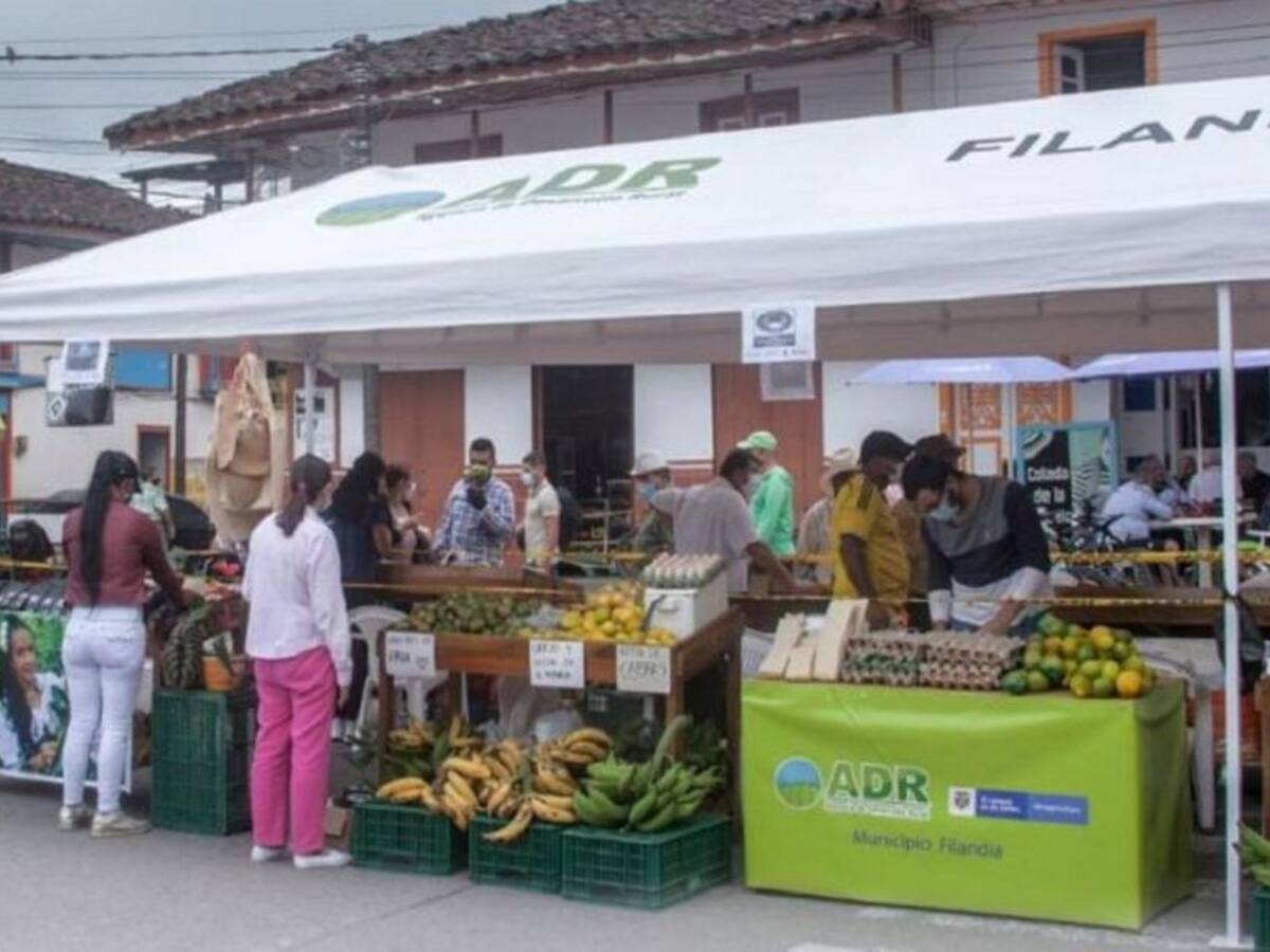 Jornada de mercados campesinos en varios municipios del Quindío