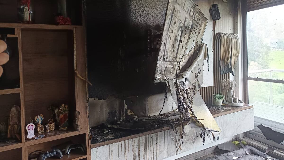 Veladora fue la causante de un incendio estructural en el barrio Milán de Manizales