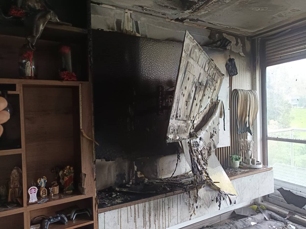 Veladora fue la causante de un incendio estructural en el barrio Milán de Manizales