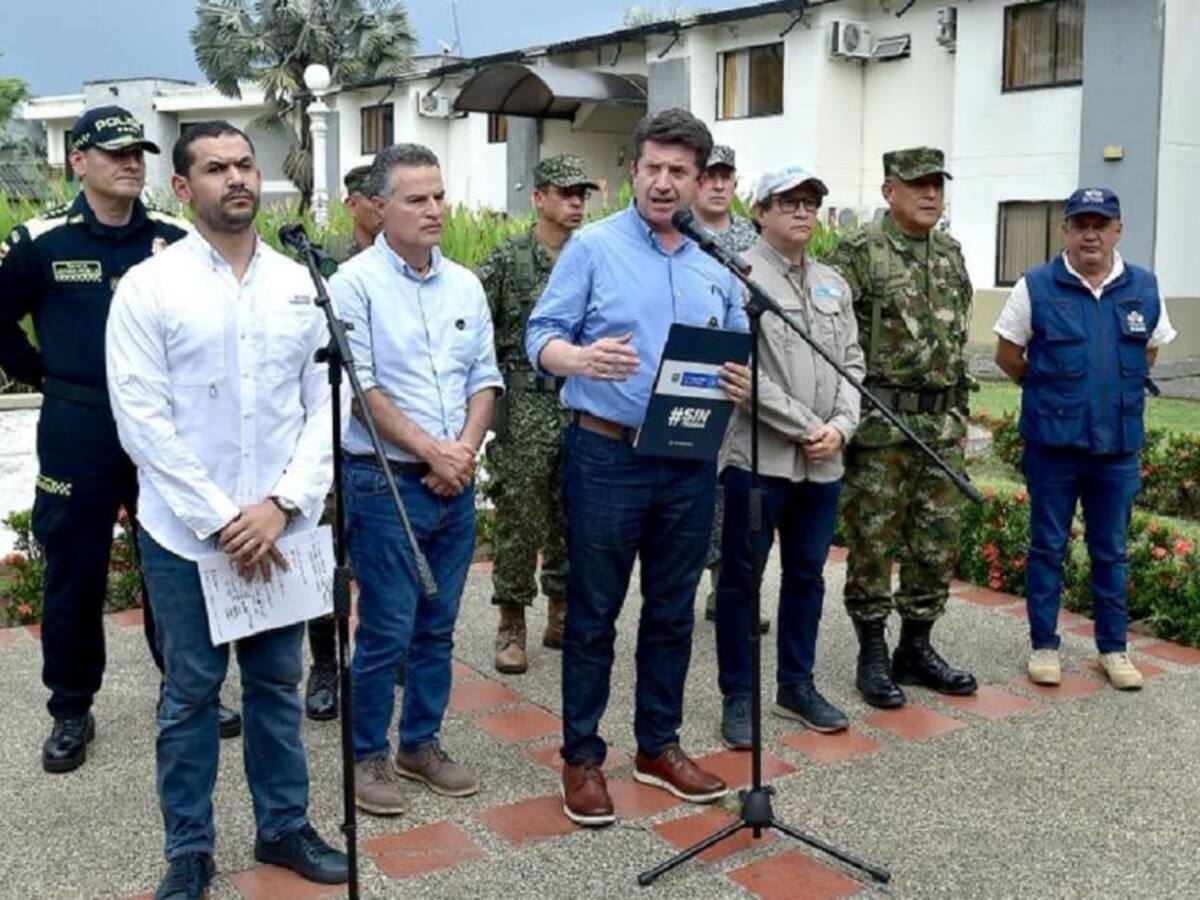 El gobierno se comprometió a reactivar la movilidad y el comercio en Urabá