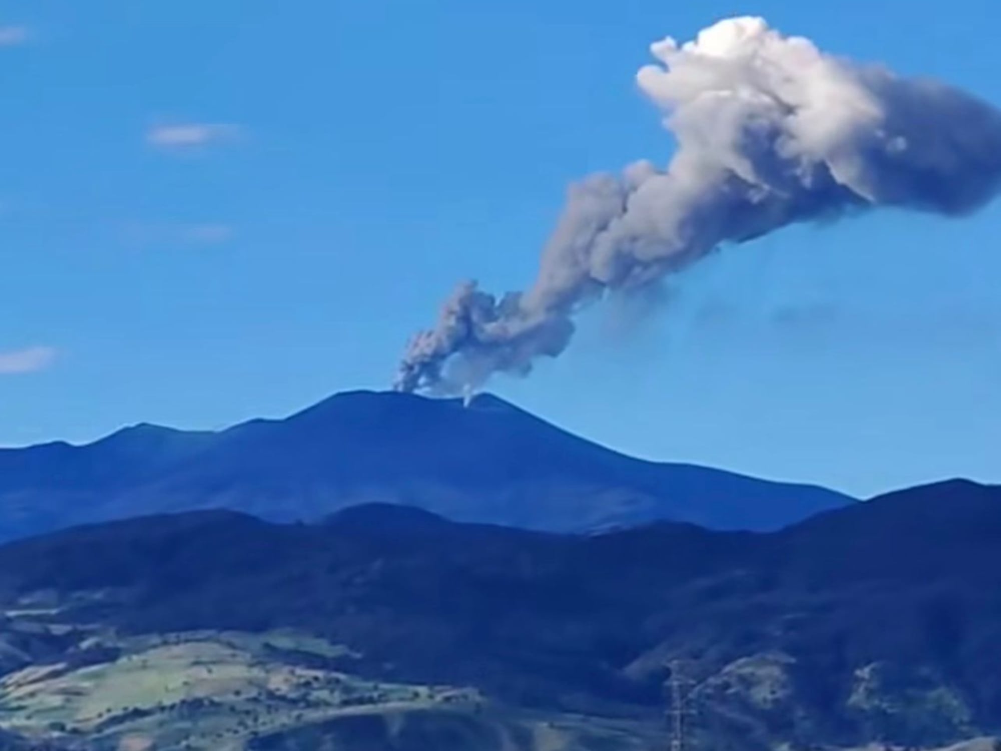 Volcán Puracé. Foto: Suministrada