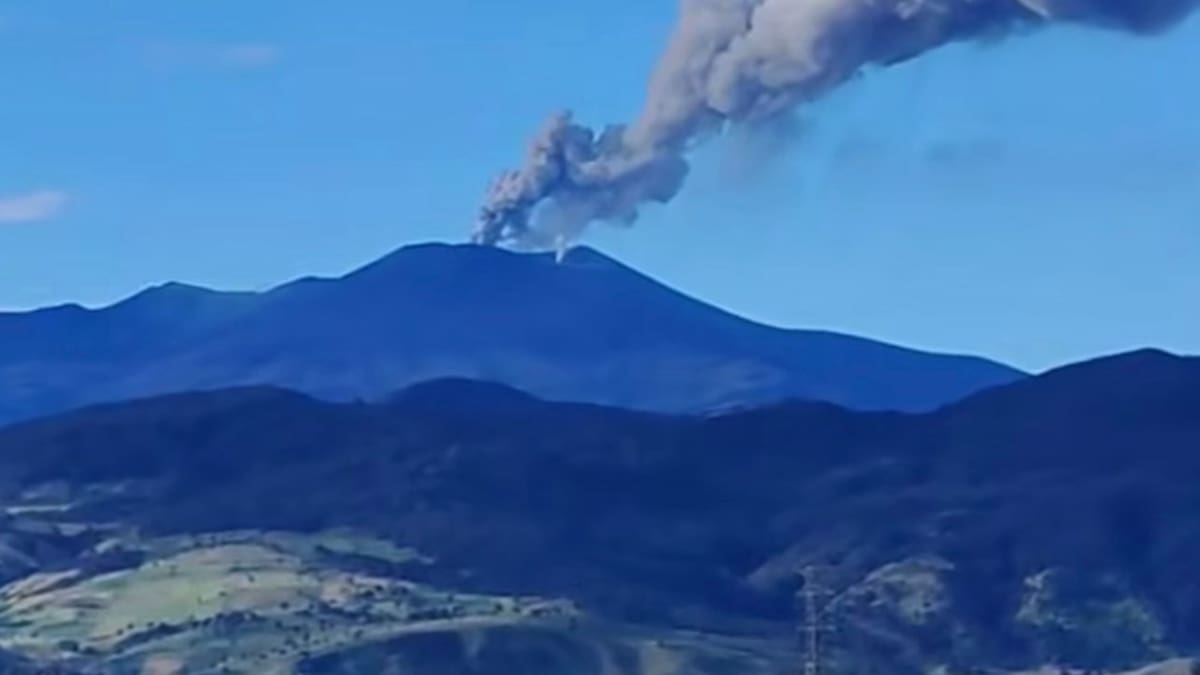 La UNGRD activó la Sala de Crisis Nacional tras el cambio a alerta naranja del volcán Puracé