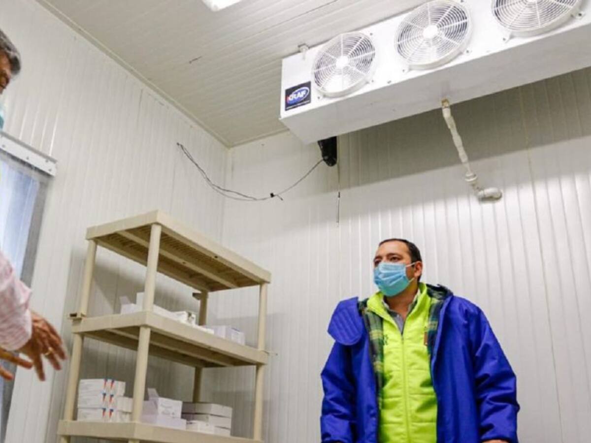 Listo el centro de acopio y refrigeración para vacunas contra la COVID-19