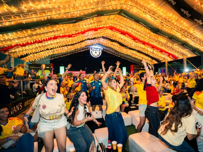 Tribuna Club día del partido de Colombia vs Uzbekistan (17 de junio): Foto Suministrada.