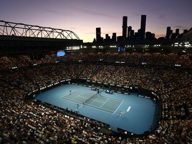 Rod Laver Arena, cancha central del Australian Open durante la edición 2025. FOTO: Hannah Peters/Getty Images
