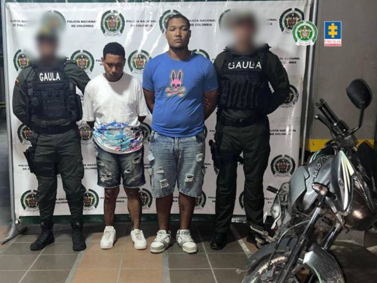 Dos hombres que habrían extorsionado a comerciante fueron enviados a prisión en Cartagena