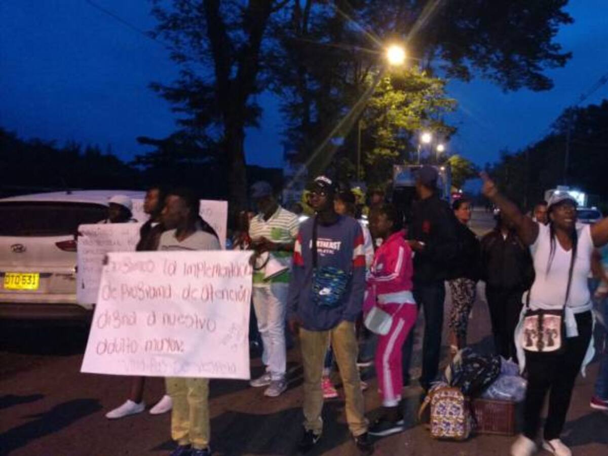 Comunidades indígenas y afro de zona rural de Jamundí bloquean vía a Potrerito y Salvajina