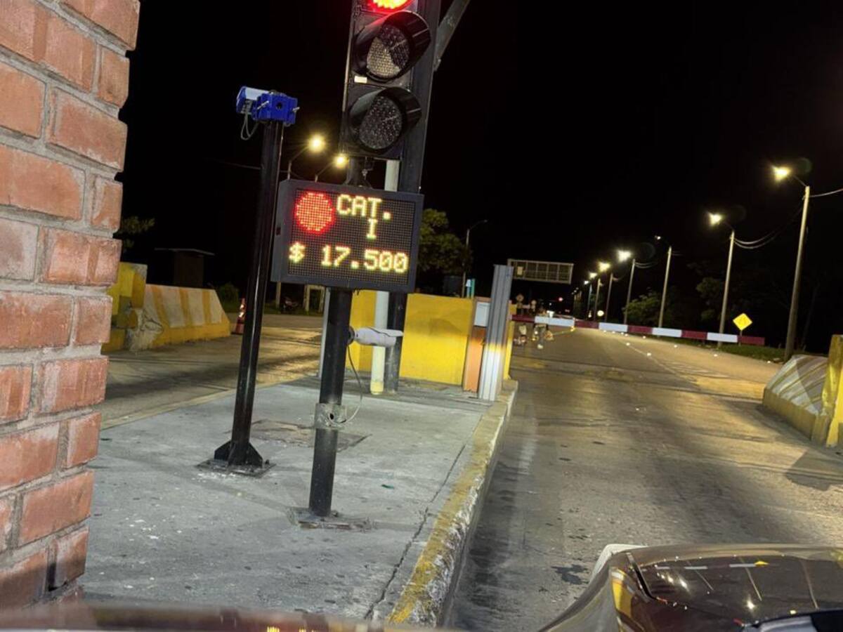 MinTransporte confirma suspensión de aumento en el peaje de El Carmen de Bolívar