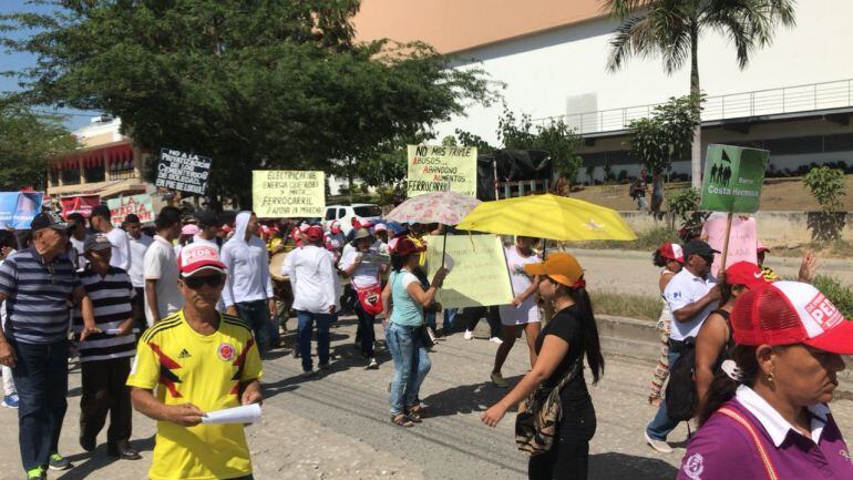 Protestas en Soledad, Atlántico.