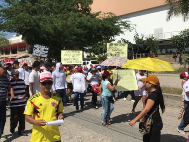 Protestas en Soledad, Atlántico.
