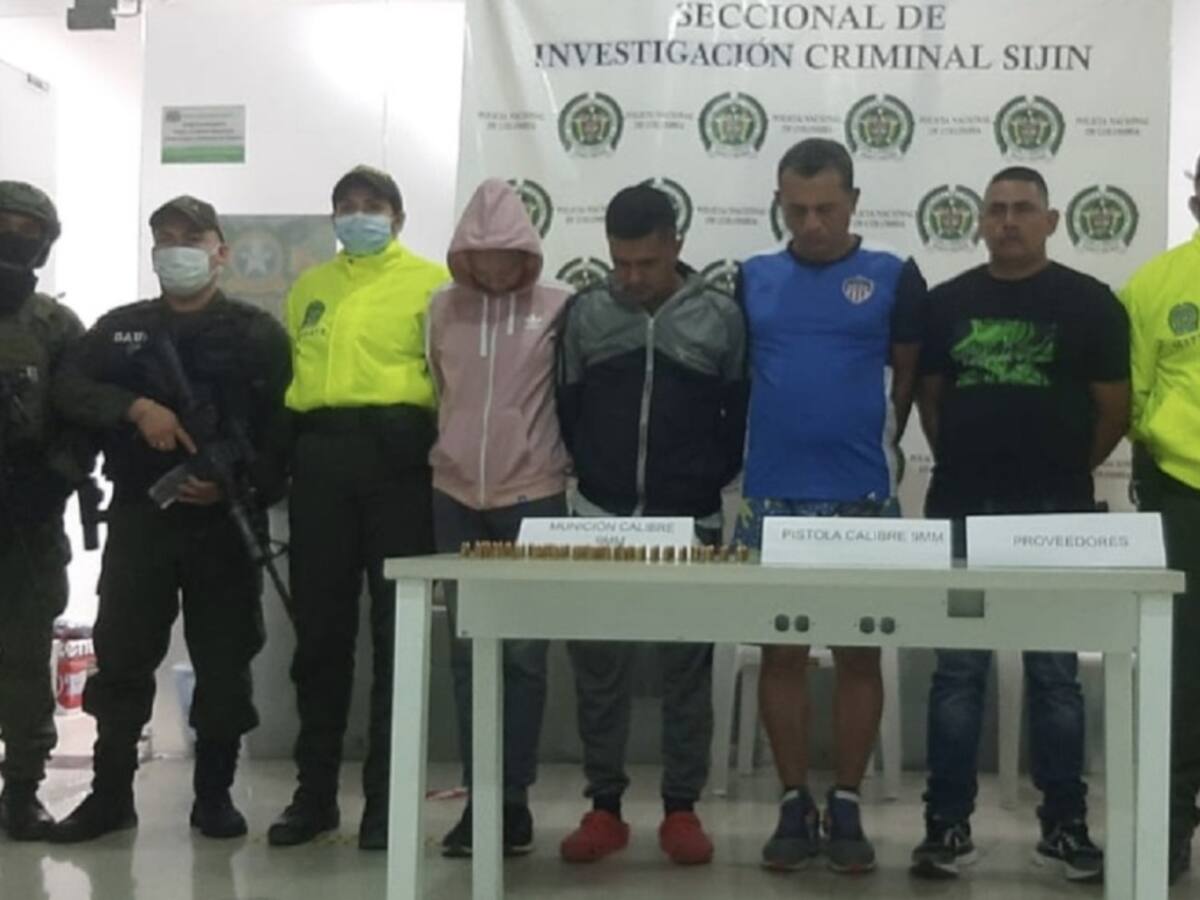 Medida de aseguramiento contra cuatro presuntos responsables de atentado