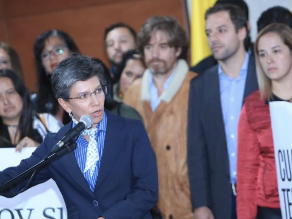 Claudia López: "Esmad no volverá a salir como recurso de primera instancia"