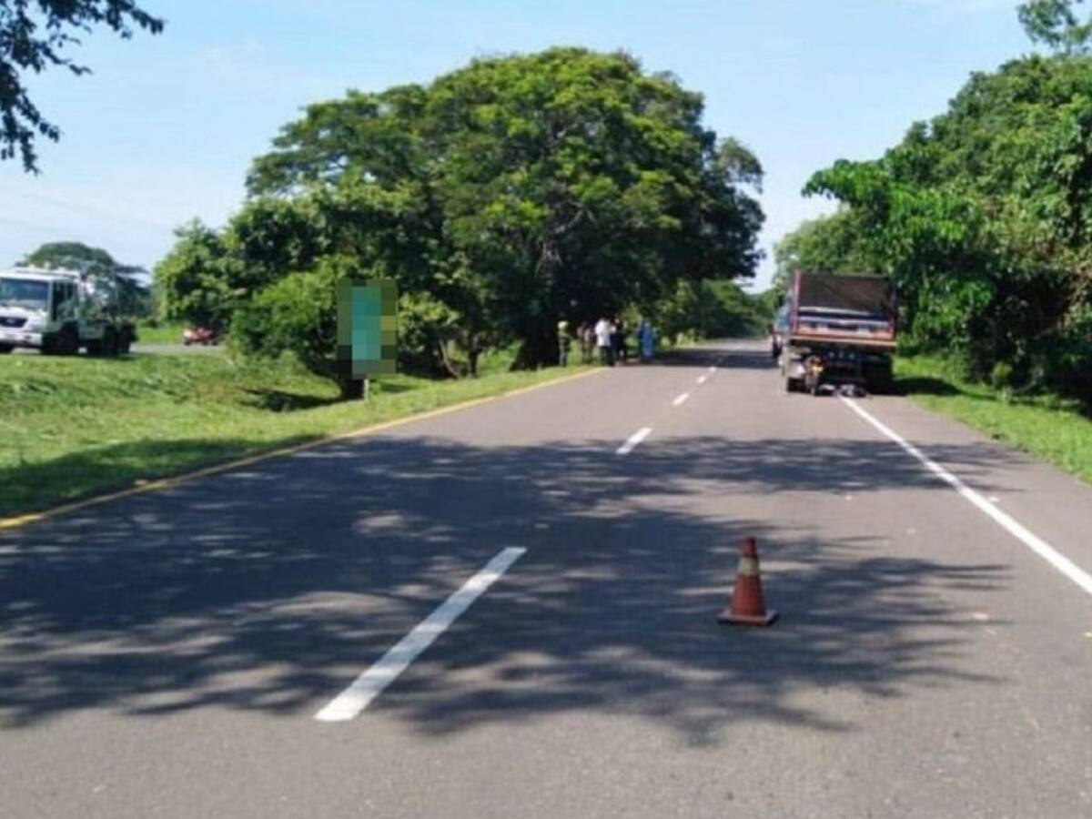 Accidente en La Cordialidad dejó un muerto y un herido