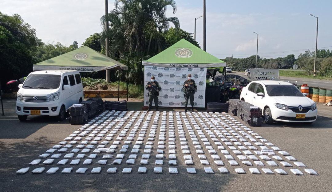 Incautación de drogas