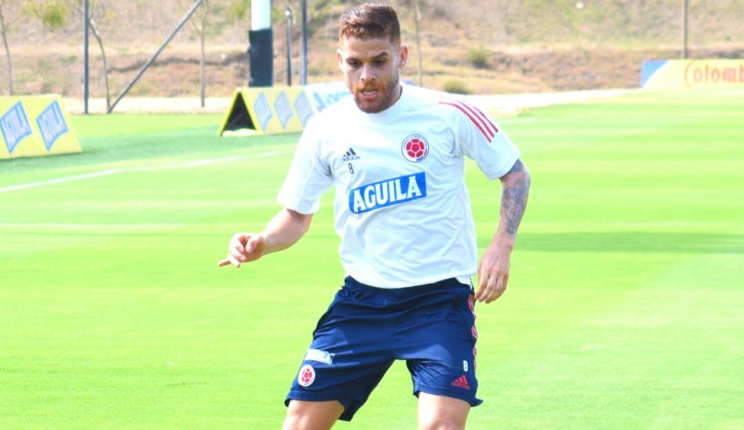 Gustavo Cuéllar se unió a la Selección Colombia desde este fin de semana.