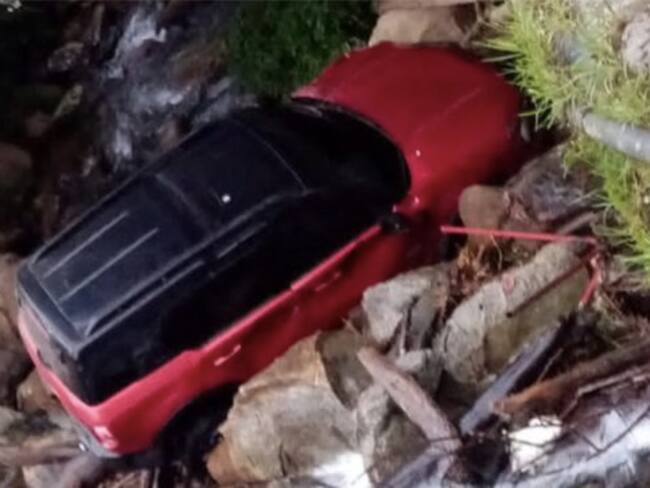 Accidente Alcalde de Puerto Nare. Foto: cortesía Mi Oriente.