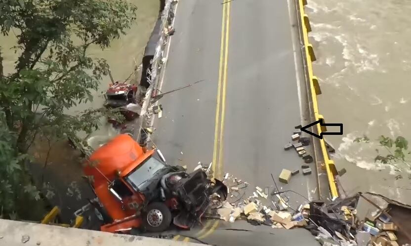 En la flecha los lingotes de plomo. Foto: Cortesía CRQ Quindío