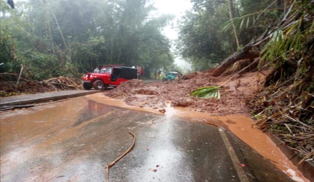 Deslizamiento en Caldas
