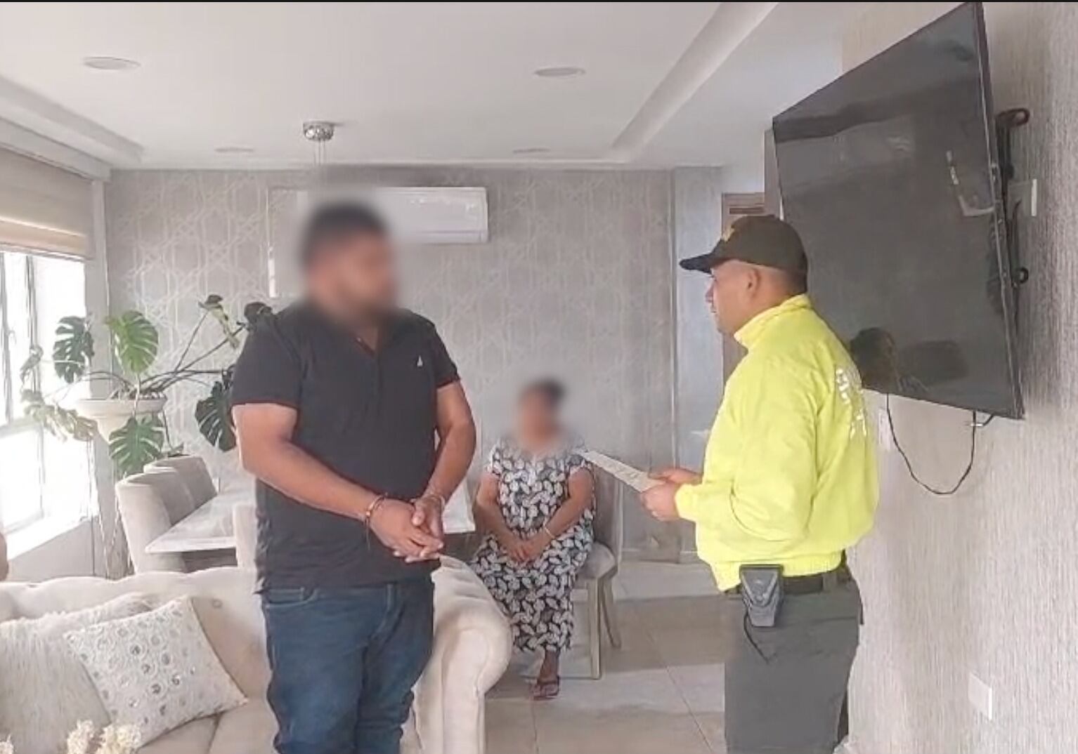 Captura del secretario de Gobierno de Maicao. Cortesía: Policía.