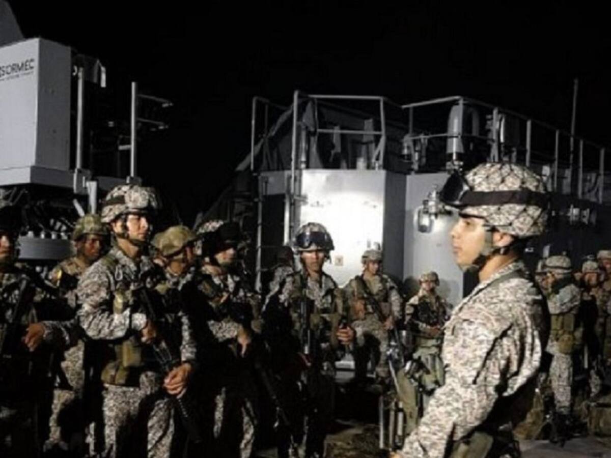 En Cartagena, Armadas de Colombia y E.E.U.U realizan ejercicios militares