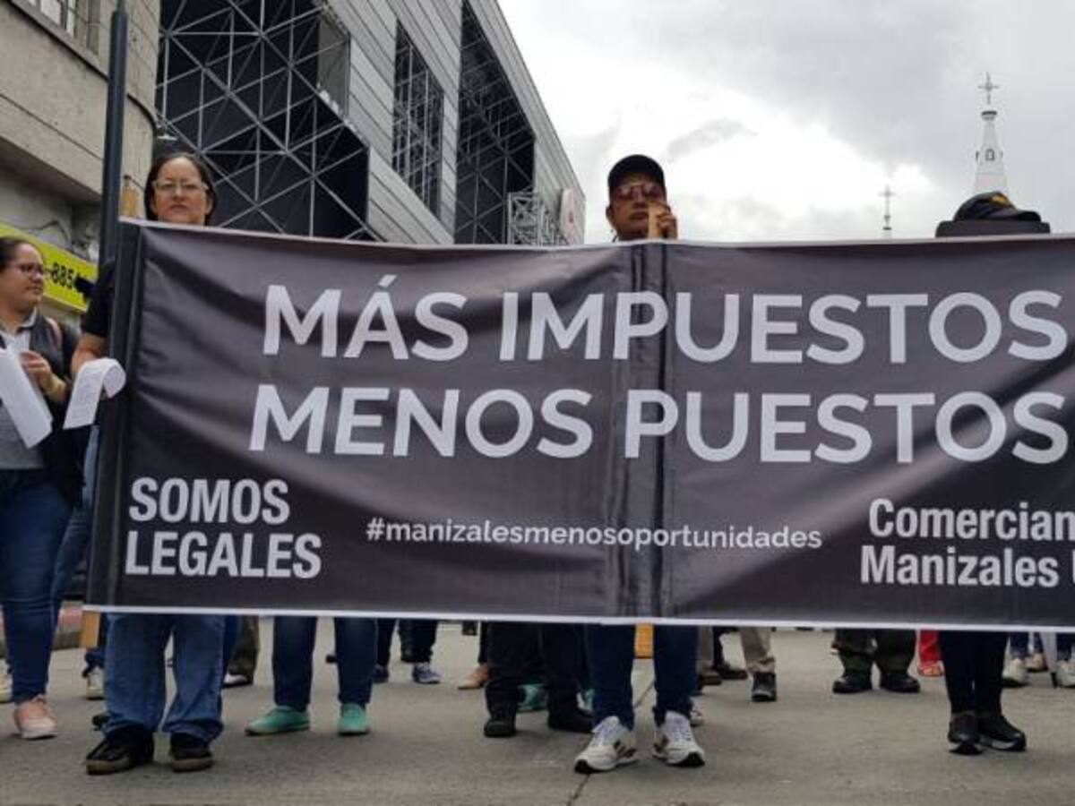 Hundido proyecto en Manizales que le cobraría más impuesto a comerciantes
