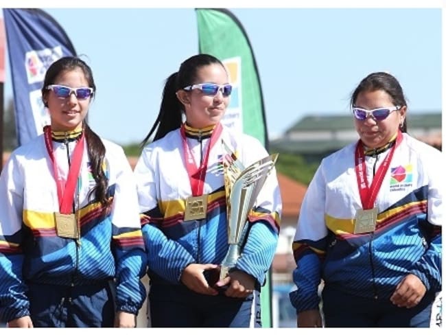 Equipo colombiano de tiro con arco se coronó campeón mundial
