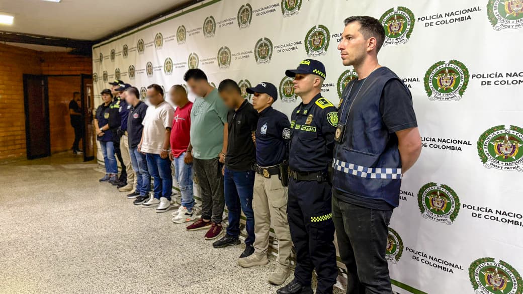 Desmantelan red delincuencial dedicada a la trata de personas desde Medellín hacia Europa.