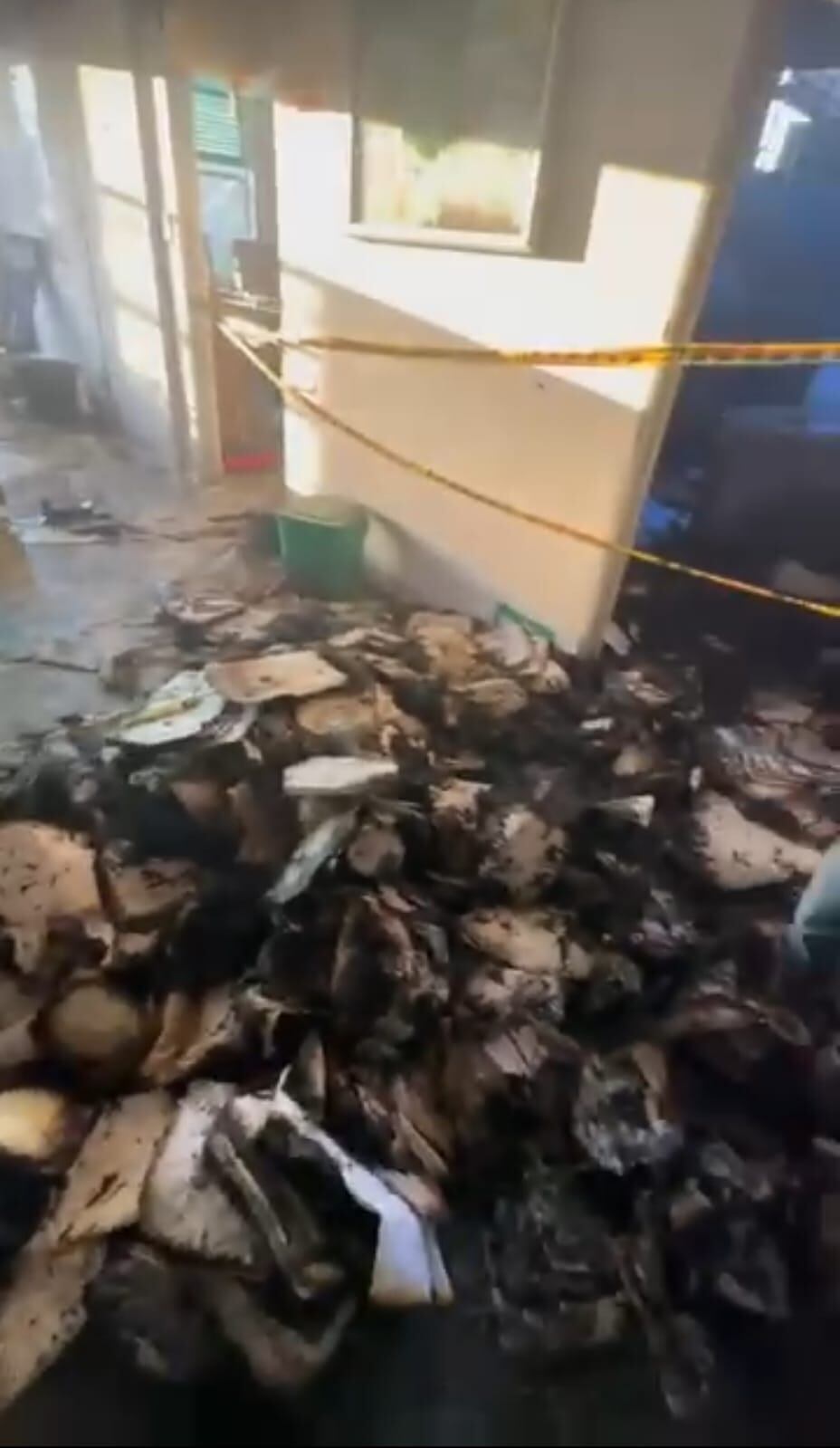 Daños y perdidas en sala de computo.