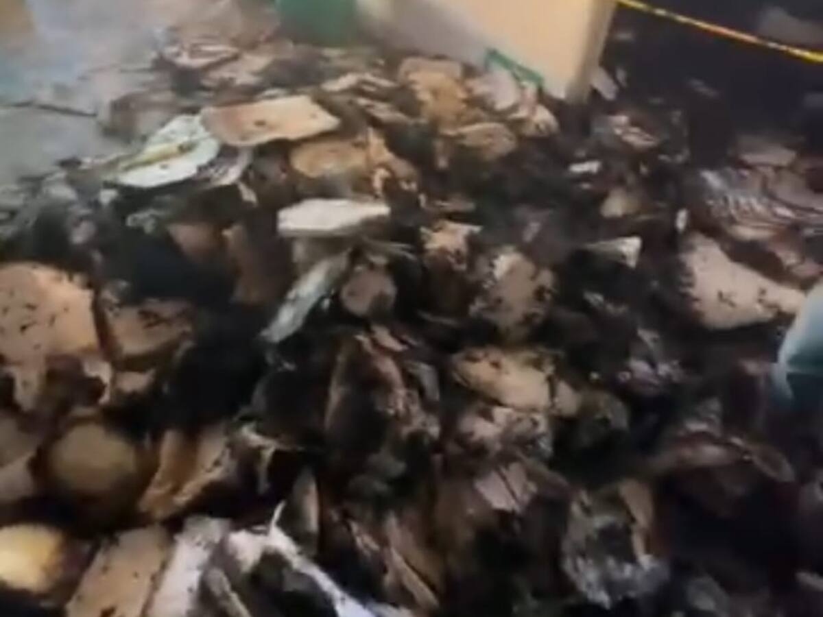 Incendio estructural afecta sede del hospital de Acevedo Huila