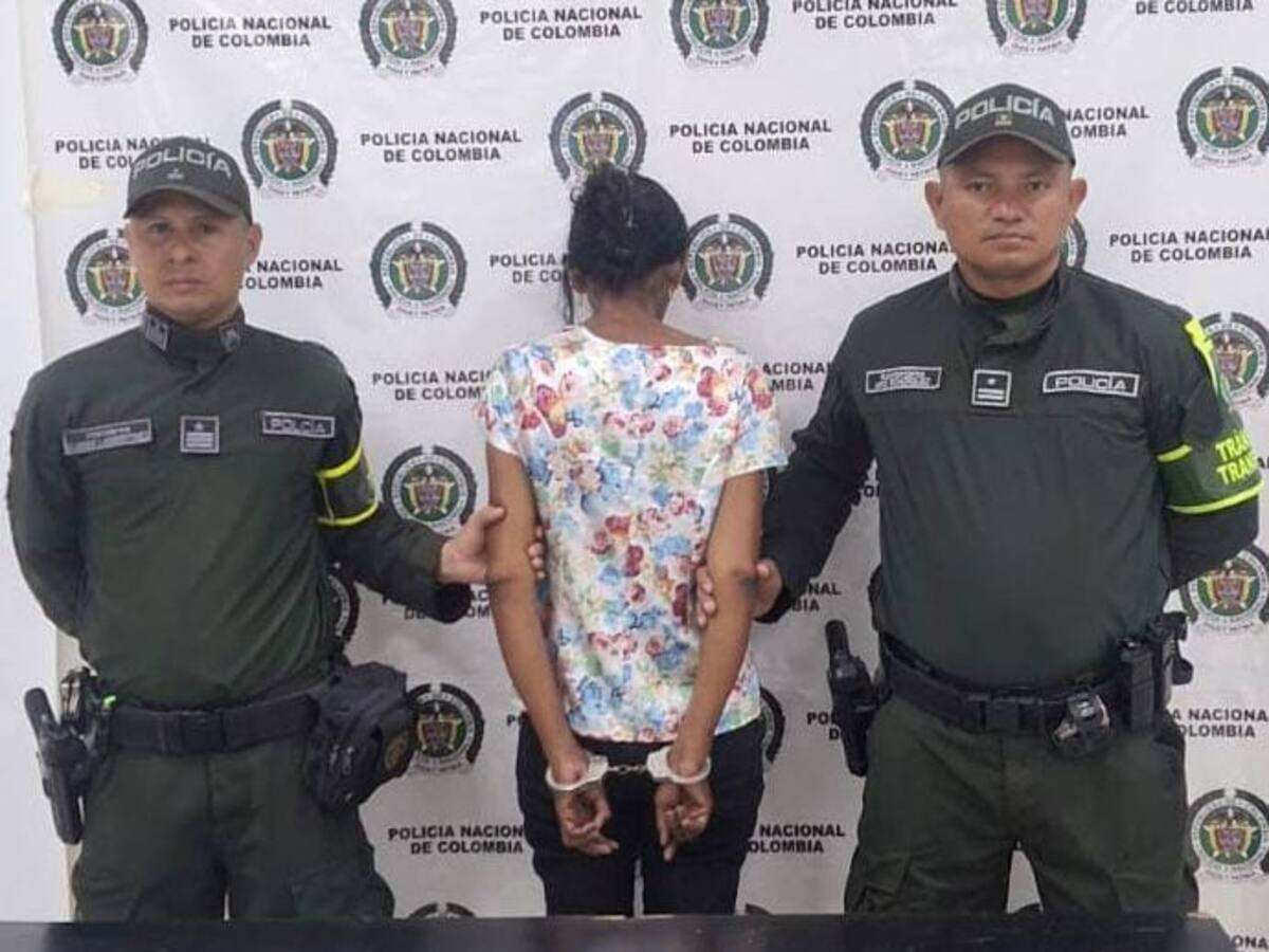 Policía de Bolívar capturó a ‘Rubiela’ con arma de fuego ilegal