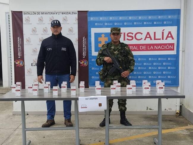 Los químicos incautados fueron dejados a disposición de la autoridad competente.