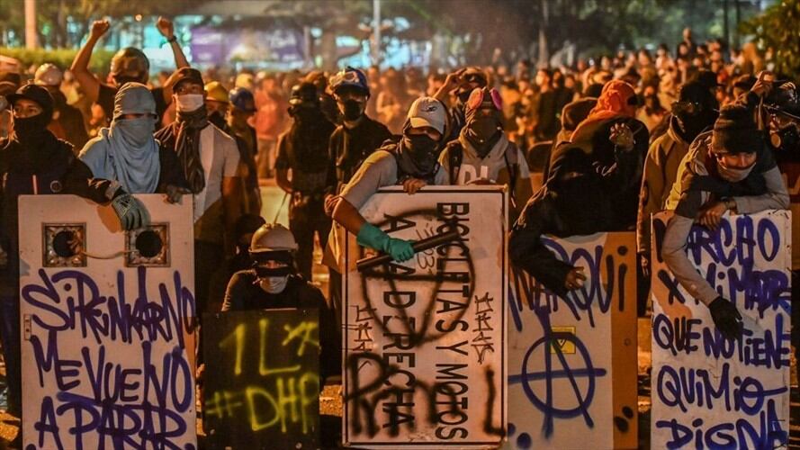 "Lo que hizo el Gobierno fue estigmatizar las protestas en vez de usar las herramientas": Diana Sánchez Lara. Foto: Getty Images / JOAQUIN SARMIENTO