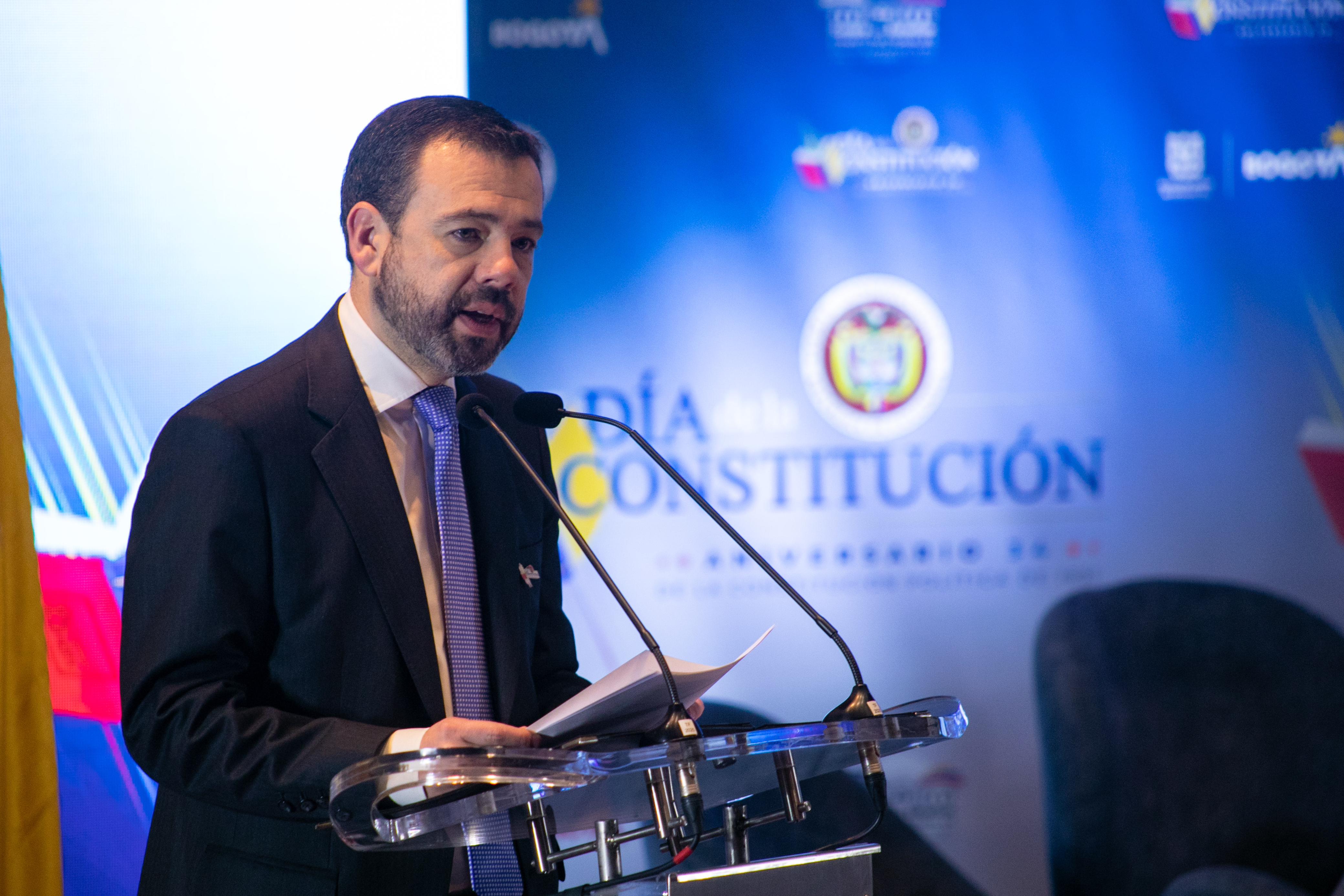 Carlos Fernando Galán, alcalde de Bogotá. Foto: Cortesía Alcaldía de Bogotá.