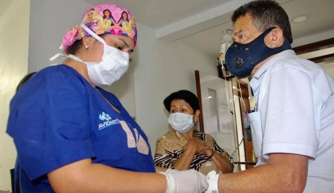 Atención a paciente en Ibagué 